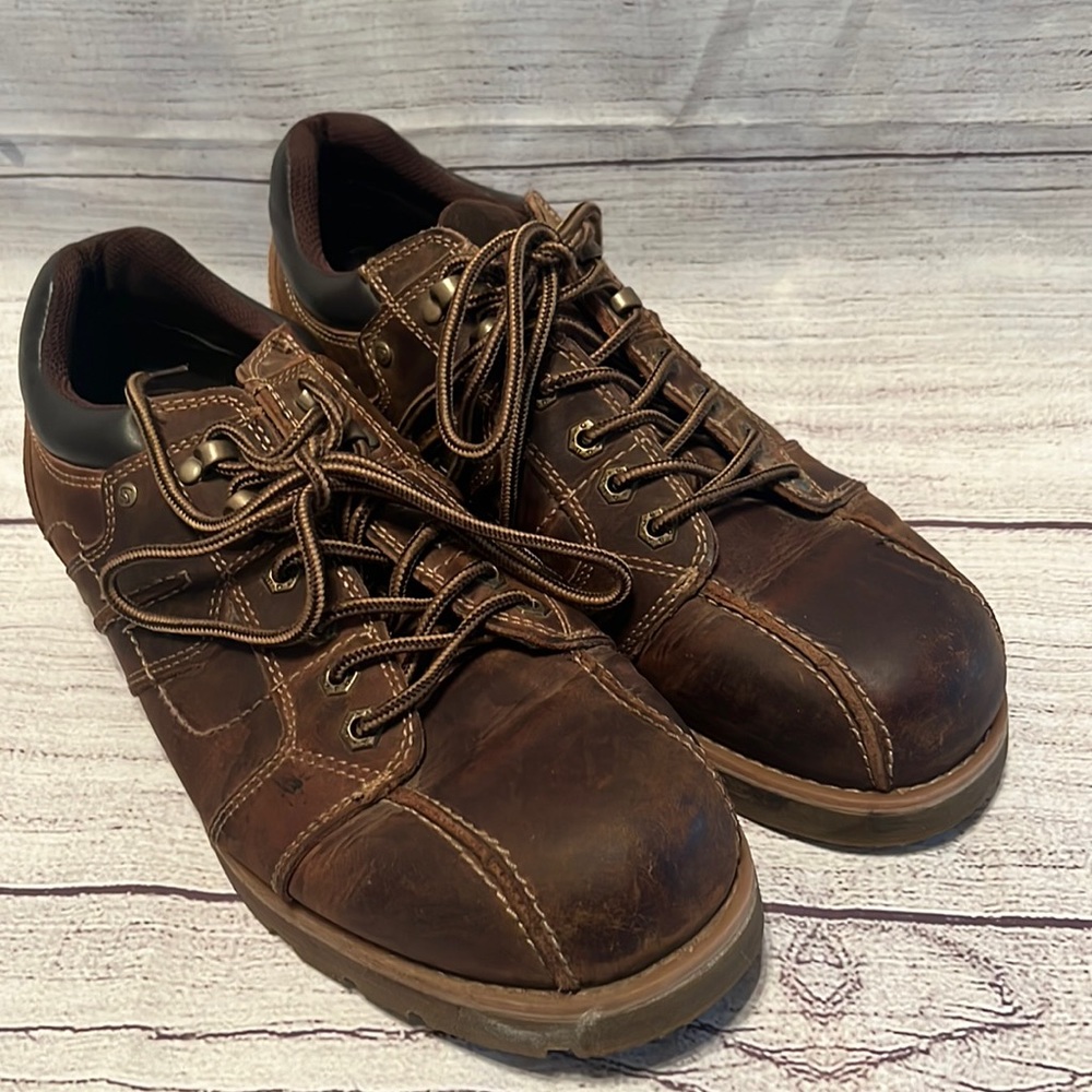 Mens GBX leather shoes size 11